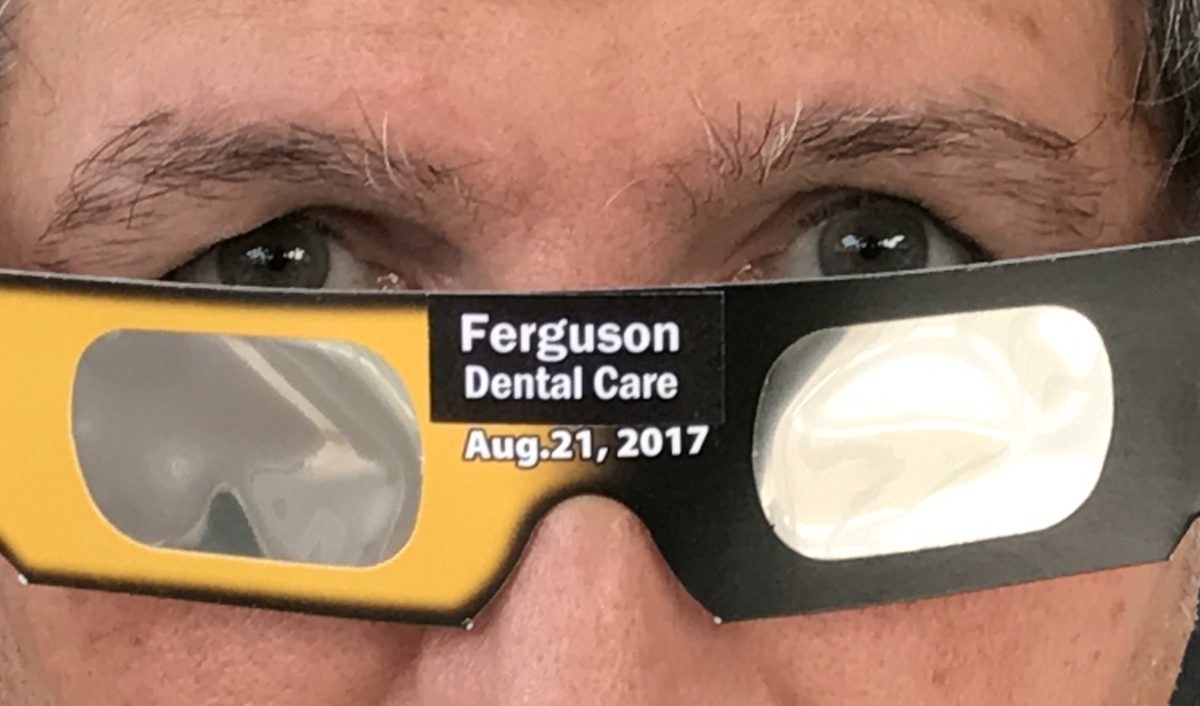 Free Eclipse Glasses Ferguson Dental Care Fair Haven and Rumson, NJ